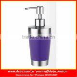 Purple Empty Shampoo Bottle thumbnail-1