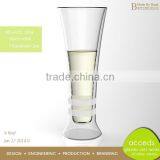 Design 2014 Promotional Hand-Blown Beer Glass thumbnail-5