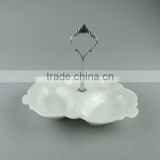Stocked white beautiful display stand for fruit\candy\daily use