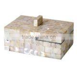 High Quality Best Selling Lacquered Mother of Pearl Rectangle Box thumbnail-1