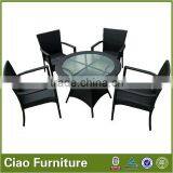 2016 New Design SGS Test Patio Outdoor Rattan Dining Table thumbnail-2