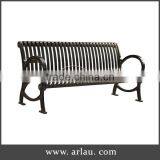 High Loading Capacity Fixed Outdoor Cast Iron Bench thumbnail-1