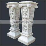 European Sex Lady Stone Column in Pillar Used for Decorative thumbnail-5