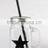 Set of 4 Cheap Hot Sale Screw Cap Star Mason Jar thumbnail-4