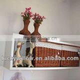 Factory Directly Mini Wicker Basket Drawers Made From Half Willow thumbnail-6