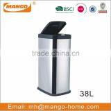 30L or 50L Large Stainless Steel Touch Garbage Types of Waste Bin thumbnail-2
