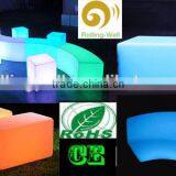 Modern Lounge Nightclub LED Furniture, Bench Used Strip Club Furniture