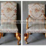 MD-2206-01 Antique Hand-carved Flower Single Chair thumbnail-5