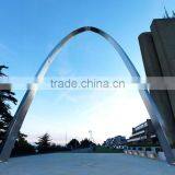 Art Sculptures Abstract Metal Craft Modern Sculpture Swirl Stainless Steel Sculpture thumbnail-2