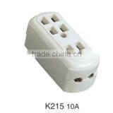 3pin 30A Male and Female Porcelain Socket and Plug thumbnail-5