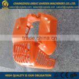Orange Gasoline Grass Cutter Parts Engine Cover Plastic Garden Tools Parts thumbnail-1