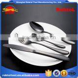4 Piece Cutlery Set Spoon Fork Knife Flatware Dinning Dinnerware Tableware Stainless Steel thumbnail-3
