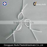 Clear/white Galvanized Wire Plastic Twist Tie thumbnail-6