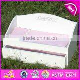 Best Design Girls Toy Wooden 18 Inch Doll Furniture With Cabinet W06E003 thumbnail-1