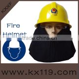 Flame retardant shawls with protective glasses fire helmet for fire frighting