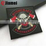 Rubber Raised Label Embossed Custom 3d Soft Pvc Patch