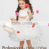 Children dance suit baby girl party dress performance clothing custom wedding dress suit