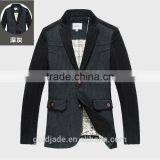 2016 New Design Slim Fit Blazer for Man Grid Business Suit 100% Wool Spring / Autumn Clothes thumbnail-2