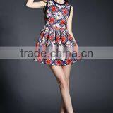 Hot New Products for 2015 ,women Wear , Flower Girl Party Dress , of Mature Women With Short Skirt thumbnail-3