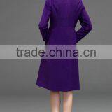 Made To Measure Women's Warm Winter Wool Overcoat Long Coat Fashion Outwear thumbnail-3