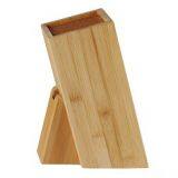 Высококачественный деревянный квадратный ножной держатель с свободной вставкой из бамбука/МДФ/дерева thumbnail-1