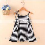 High Quanlity Mummy and Daughter Stripe Clothes Girls Frocks Designs Wholesale New Model Western Style Dress thumbnail-2
