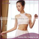 Hot Sale Women Sexy Tight Sport Bra Breathable Compression Top thumbnail-1