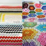 2017 High Quality Decorative Handmade Crochet Blanket thumbnail-3