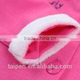 6TB1-115 Rose Red Plain Winter Knitted Baby Clothes Set New Born Baby Set thumbnail-3