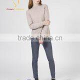 Women Custom Design Merino Cashmere Sweater thumbnail-3