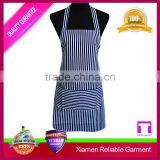 Good Quality Japanese Blue Stripe Chef Apron thumbnail-1