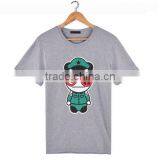 Latest Vintage Design Printing Angry Panda Kids Short Sleeve Round Neck T-shirts Wholesale China Supplier thumbnail-1