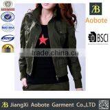 2015 Competitive Price Fashionable Military Jacket Woman thumbnail-1