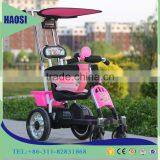 2016 Hot Sale Cheap Price and High Quality Outdoor Pram Bicycle 2 in 1 Baby Umbrella Tricycle thumbnail-4