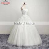 OEM Long Floor-length WWhite Wedding Dress Bridal Gown thumbnail-5