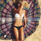Walson Wholesale Drop Shipping Round Mandala Tapestry Hippie Beach Throw Dorm Wall Hanging Yoga Mat Ethnic Boho thumbnail-2