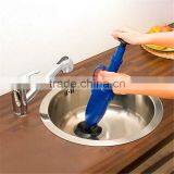 Air Drain Blaster Air Pressure Pump Drain Cleaner Unclogs Toilets Sinks Plunger thumbnail-4