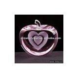 Sell Pink Apple With Laser Double Hearts thumbnail-1