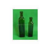 Supply Dark Green Olive Oil Glass Bottle