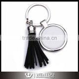 Personized Leather Tassel Keychain thumbnail-4