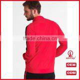 Guangzhou Shuliqi Plain Fitted Tracksuit Custom 100 Cotton Gym Sport Tracksuits for Men in Red thumbnail-3