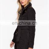 Best Selling Classic Wool-blend Double-breasted Women's Coat Wholesale thumbnail-6