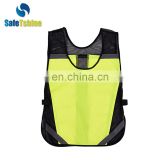 Reflective high vis running vest elastic safety vest