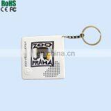 Christmas Promotion Items Plastic Music Talking Keychains & Clear Plastic Keychains With Recordable Sound