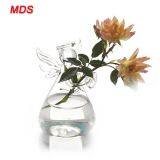 Glass Products Hand Made Angle Glass Vase for Hydroponic Container thumbnail-2