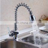 Unique Design Deck Mounted Single Handle Pull Out Kitchen Faucet thumbnail-1