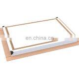 Office Wall Mounted Clear Tempered Glass Panel Magnetic Dry Erase Whiteboard thumbnail-4