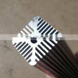 Toshine Led Aluminium Heatsink Extrusions , Silvery / Black Anodized Extruded Aluminium Profiles thumbnail-6