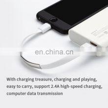 2020 New Product Bracelet Data Cable Wholesale Fast Charger Micro USB Data Cable Mobile Phone Charging Data Line Bracelet Cable thumbnail-2