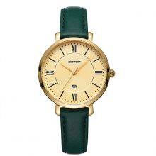 FEATURES OF SS350-01 GOLD AND GREEN WOMEN'S WATCH thumbnail-4